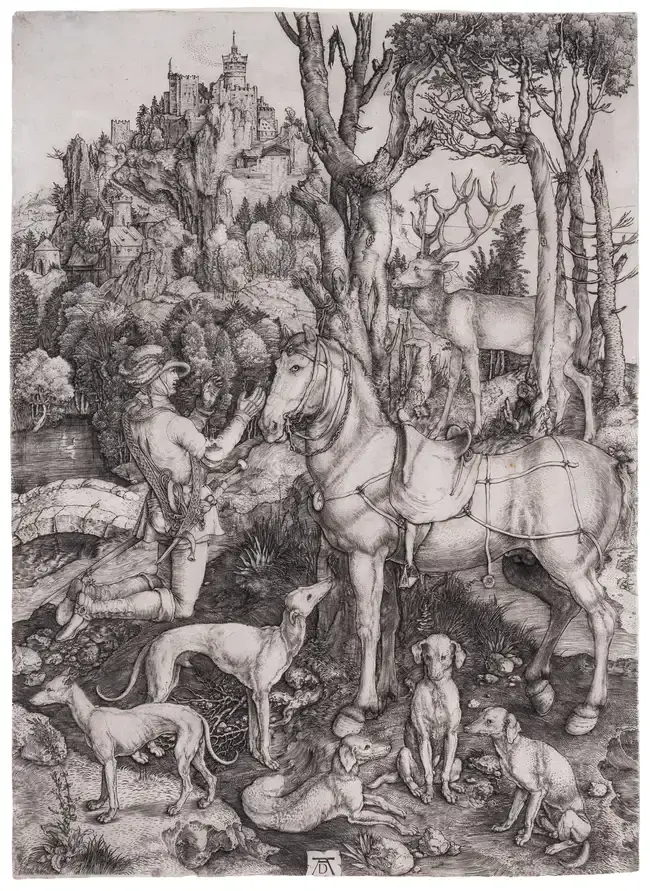 Albrecht Dürer (1471-1528) Saint Eustace
