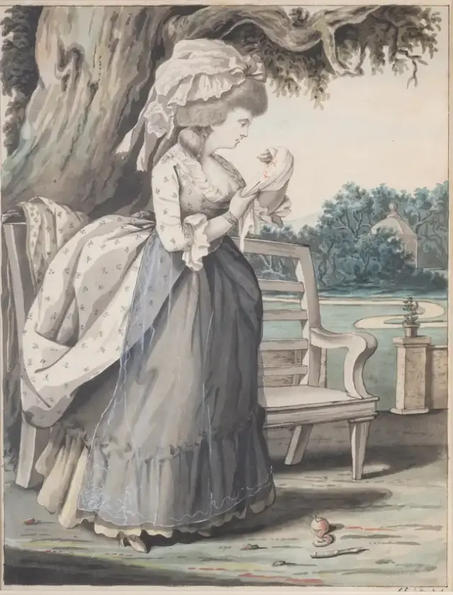 Dighton (Robert) Original drawings for the mezzotint series of "The
