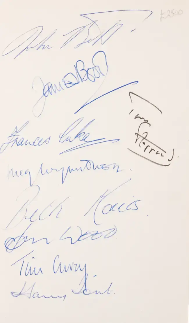 Stoppard (Tom) Travesties, first paperback edition, signed by the