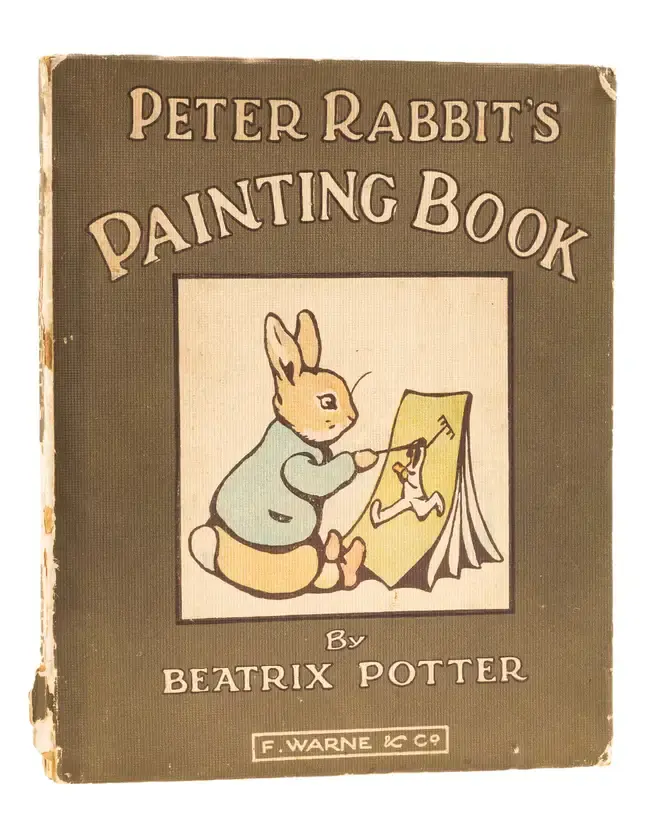 Potter (Beatrix) Peter Rabbit's Painting Book, first edition, 1911.