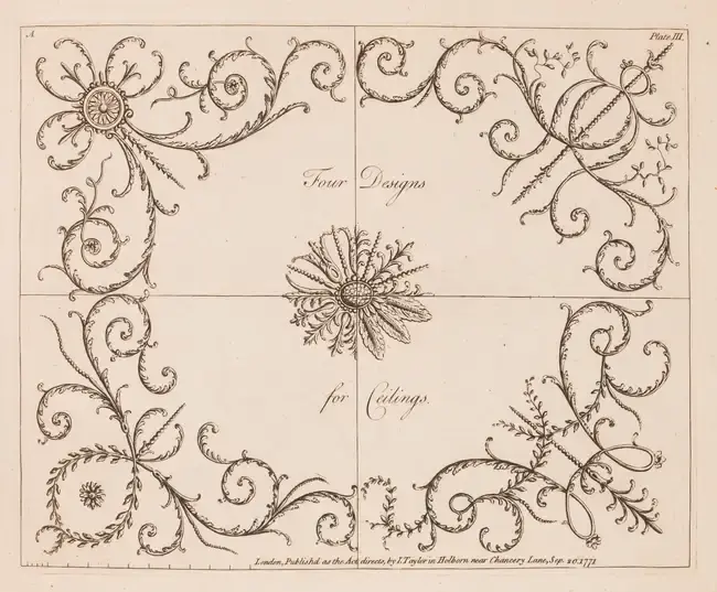Wallis (N.) A Book of Ornaments in the Palmyrene Taste, first edition