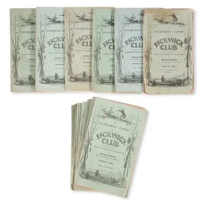 [Dickens (Charles)], "Boz". The Posthumous Papers of the Pickwick