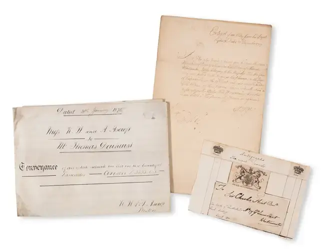 Autographs.- Collection of autographs and signatures of British political