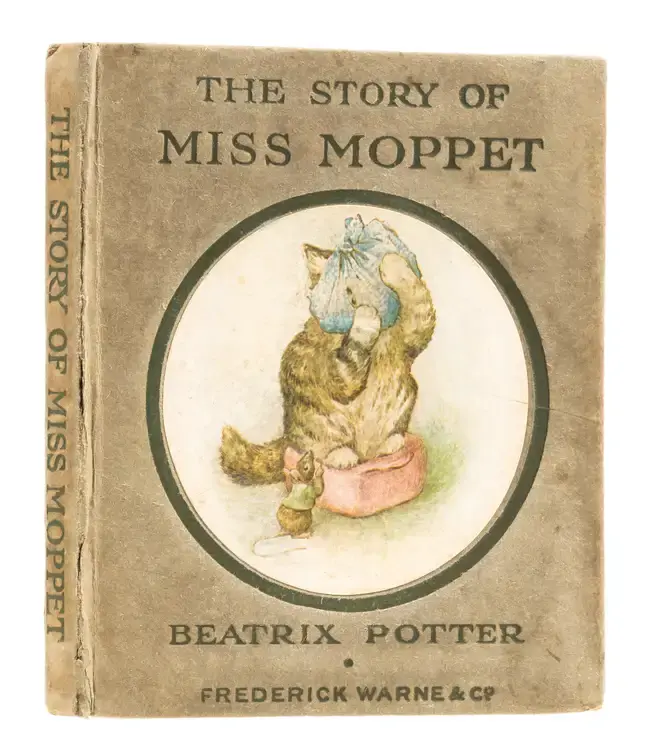 Potter (Beatrix) The Story of Miss Moppet, first edition in book form, [1916].