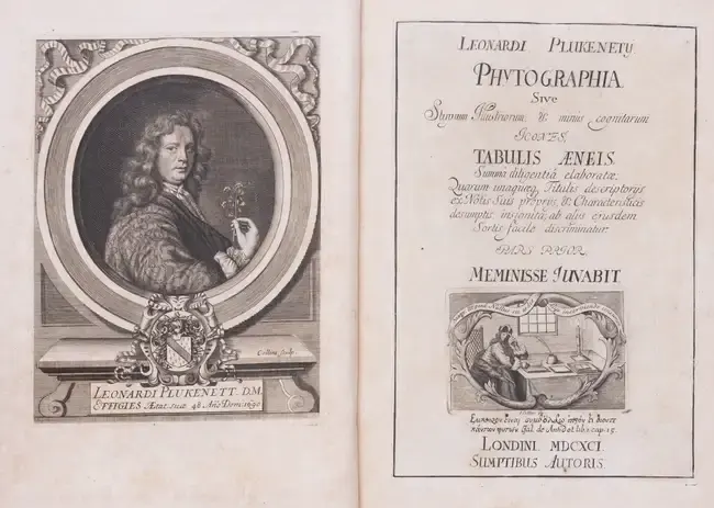 Botany.- Plukenet (Leonard) Opera omnia botanica, 6 vol. in 4, first