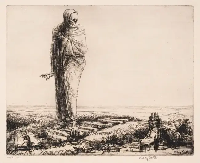 World War I.- Smith (Percy John Delf) The Dance of Death 1914-1918