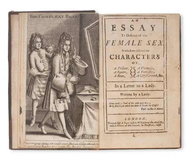 Feminism.- [Drake (Judith)] An Essay In Defence of the Female Sex