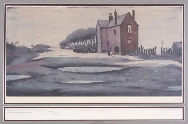 Laurence Stephen Lowry (1887-1976) Lonely House
