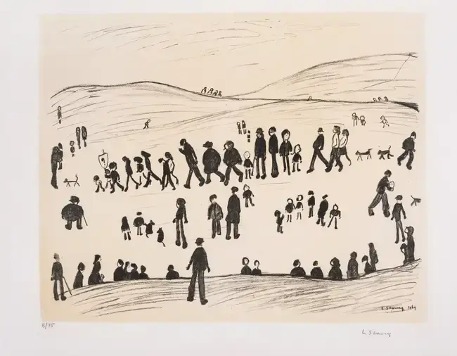 Laurence Stephen Lowry (1887-1976) Sunday Afternoon