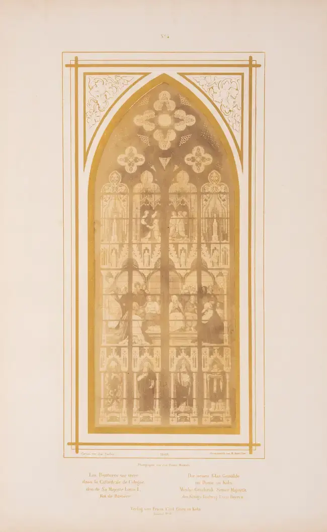 Michiels (Johann Franz) Die neuen Glasgemälde im Dome zu Köln, first