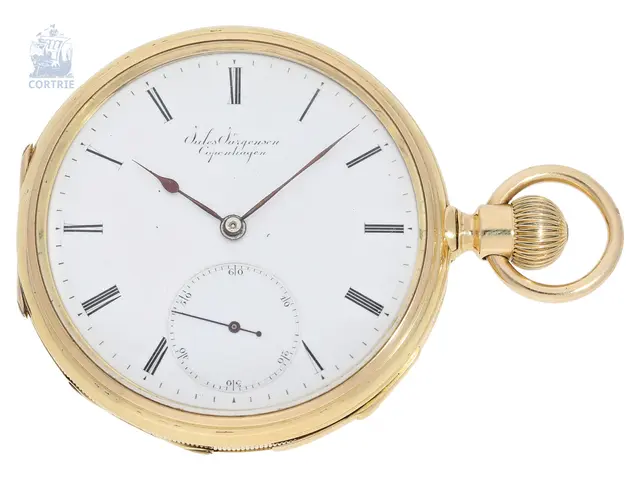 Pocket watch: one of the earliest known Jules Jürgensen pocket watches