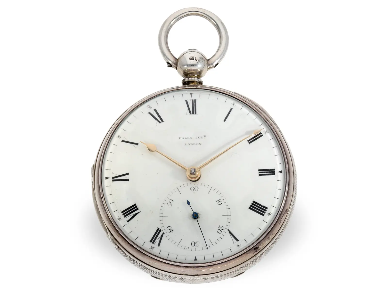 Pocket watch: Very fine English chronometer, Haley Junior, London 1827