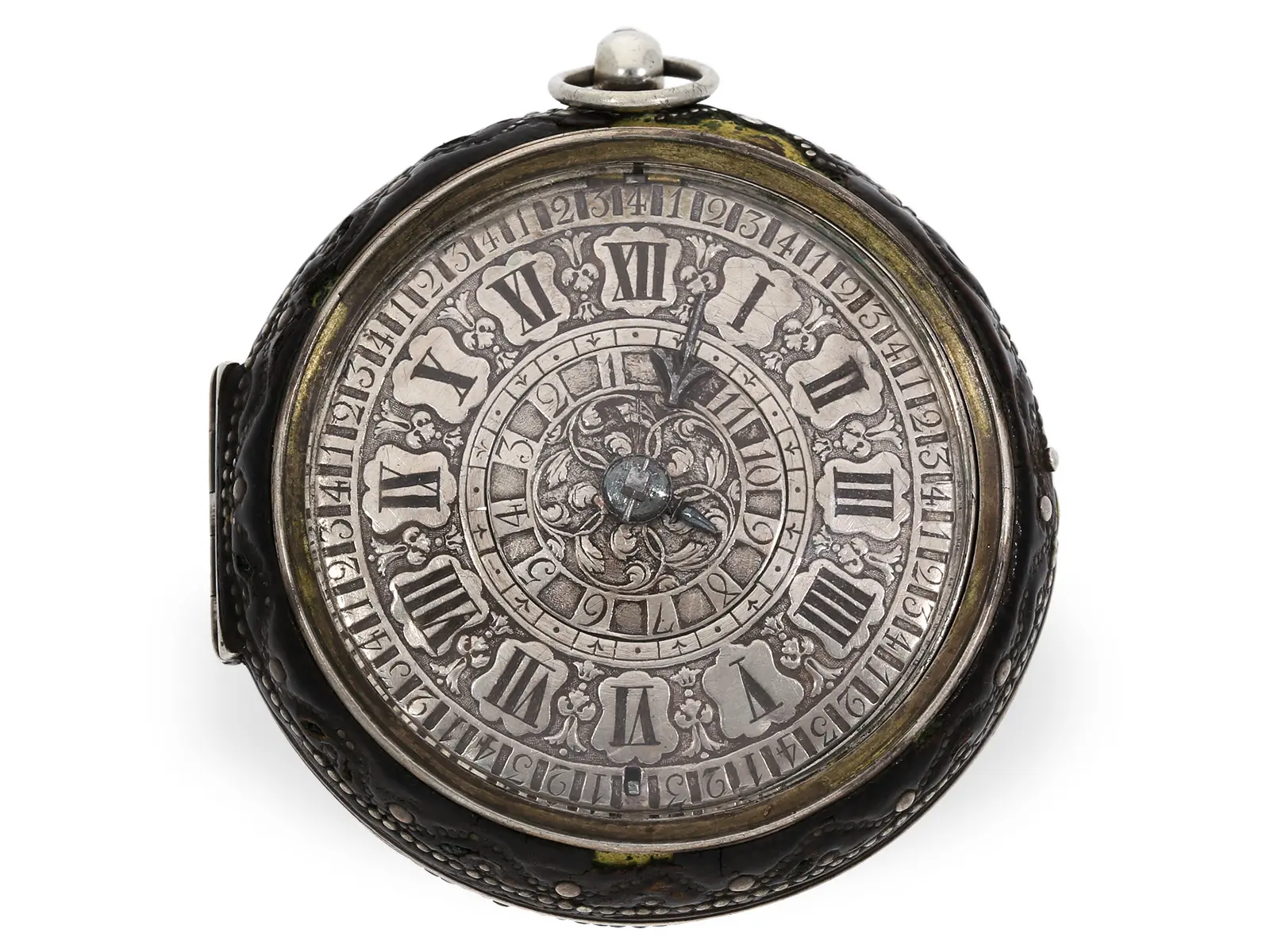 Pocket watch: extremely rare, early pocket watch with alarm and early