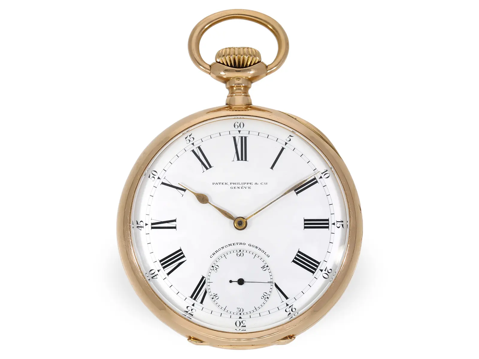 Pocket watch: large Patek Philippe ‘Gondolo’ chronometer, Geneva, ca. 1906
