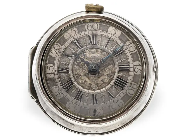Pocket watch: early English pocket watch c. 1695, Thornton, London