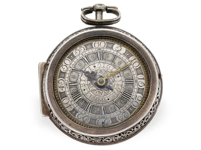 Pocket watch: museum-quality single-hand pocket watch with alarm