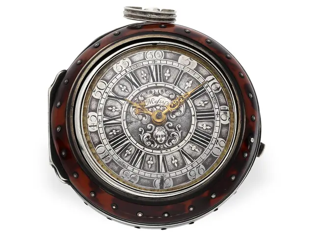 Pocket watch: impressive English triple-case pocket watch, c. 1700