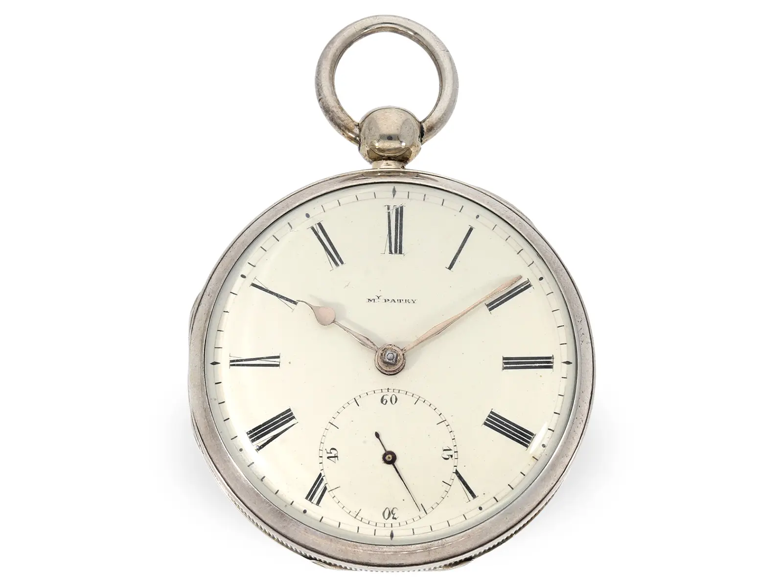 Pocket watch: extremely rare double-wheel Debaufre escapement, Patry
