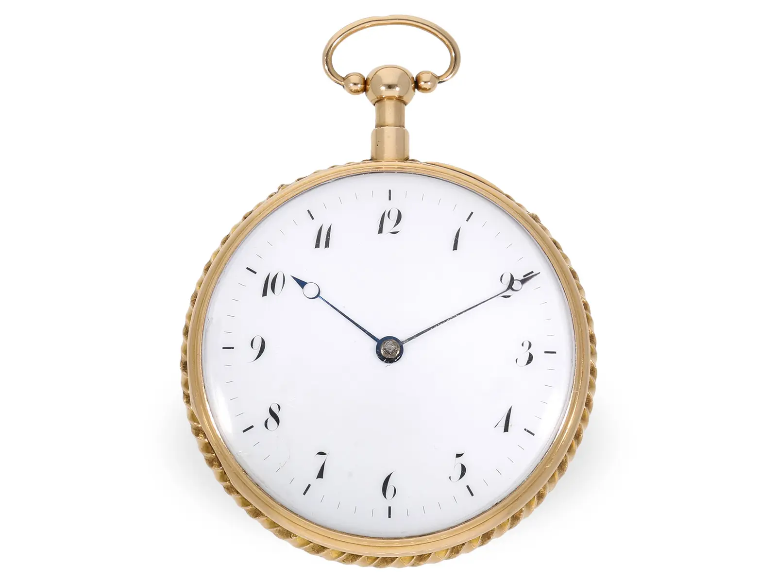 Pocket watch: significant, large musical watch with ‘Lépine calibre’