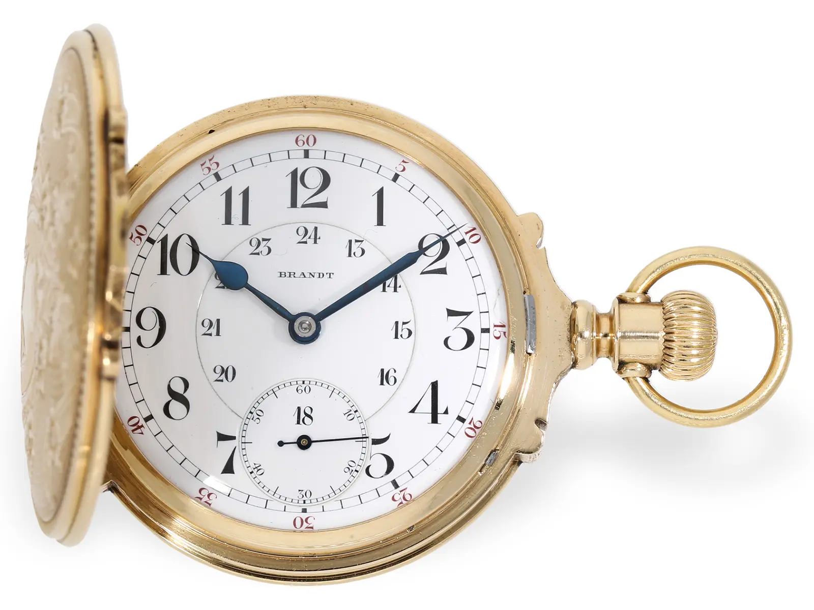 Pocket watch: extremely rare Omega chronometer ‘Calibre DDR’ in an