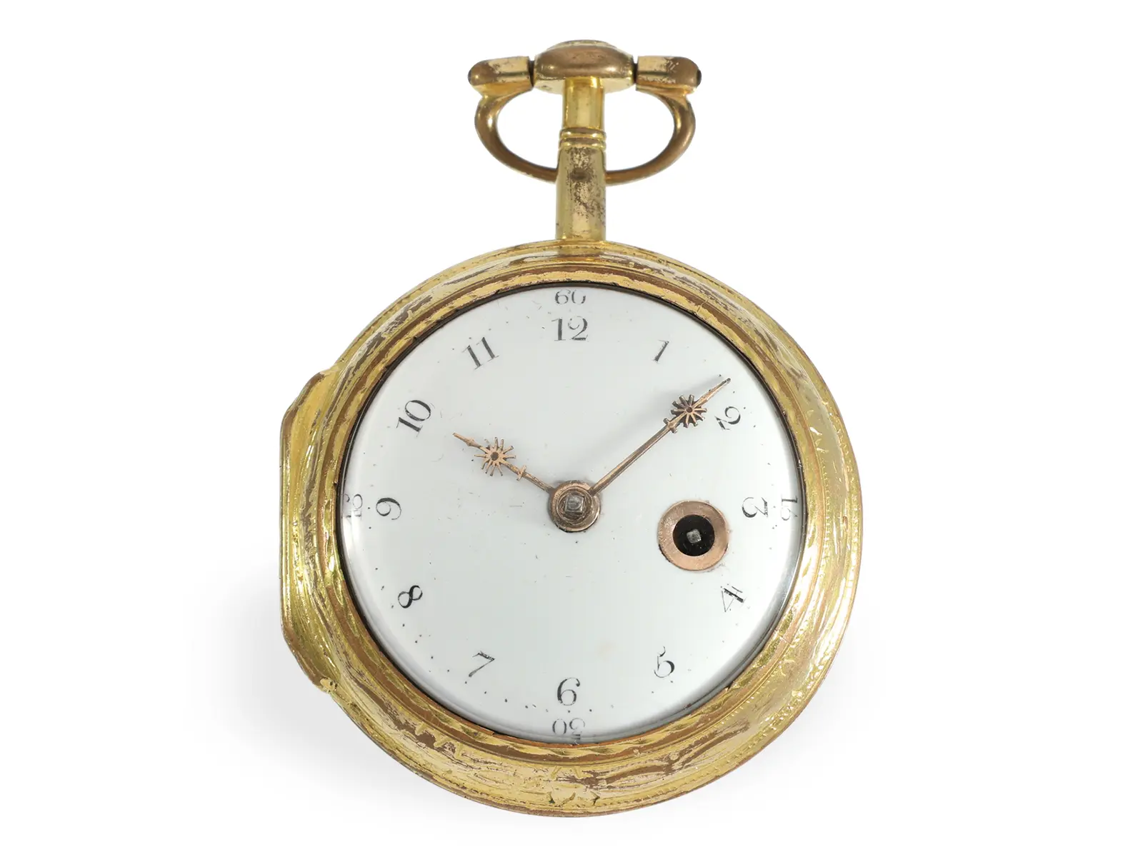 Pocket watch: rare skeletonised verge watch, William Wood London, c. 1780