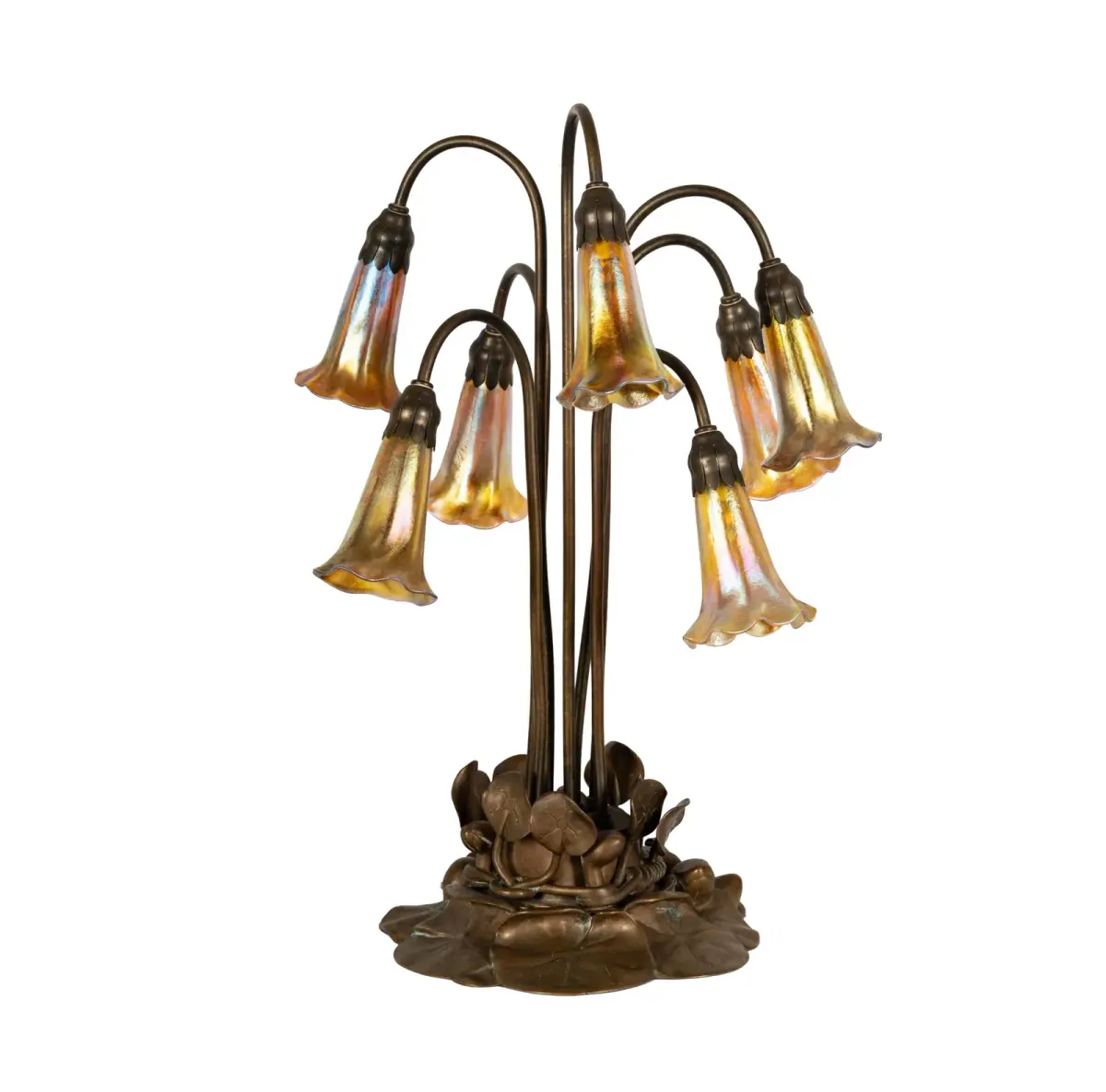 A Tiffany Studios Lily Table Lamp