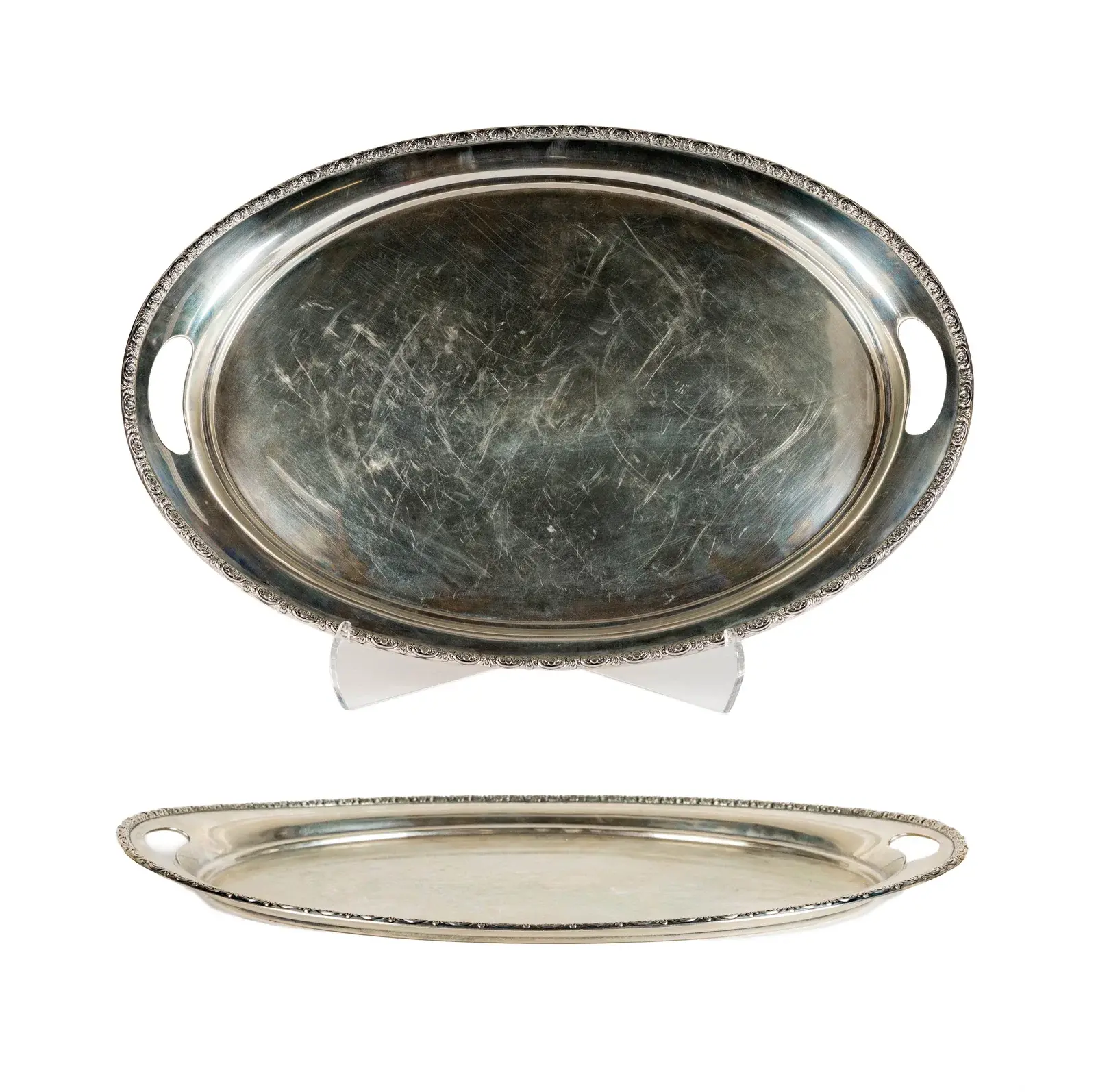 An International Sterling Silver Tray