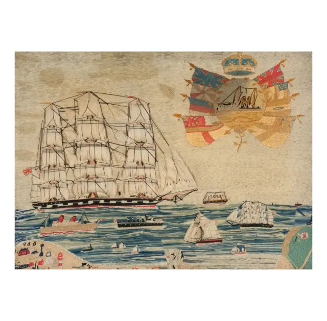 19th Century: Sailor Wool Work