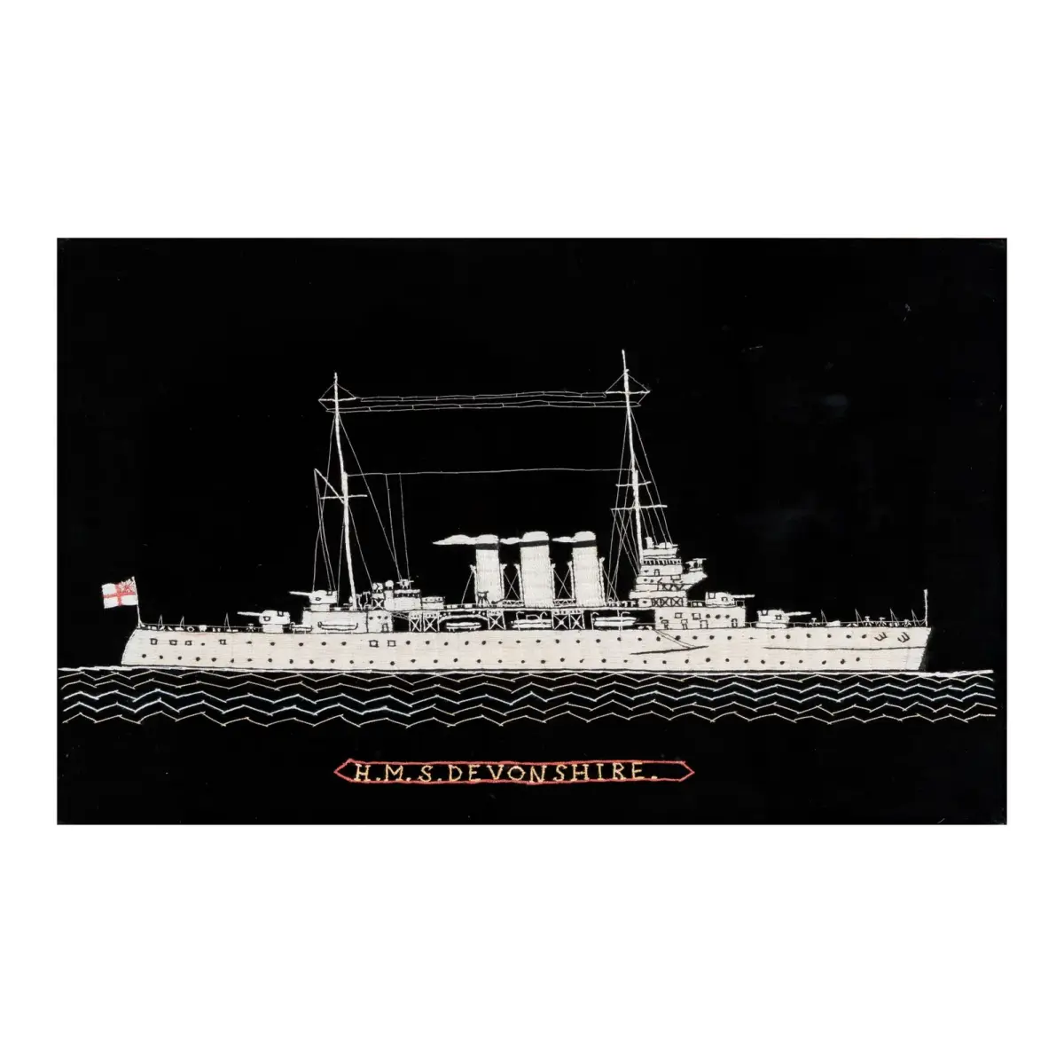 A HMS Devonshire Sailor Work