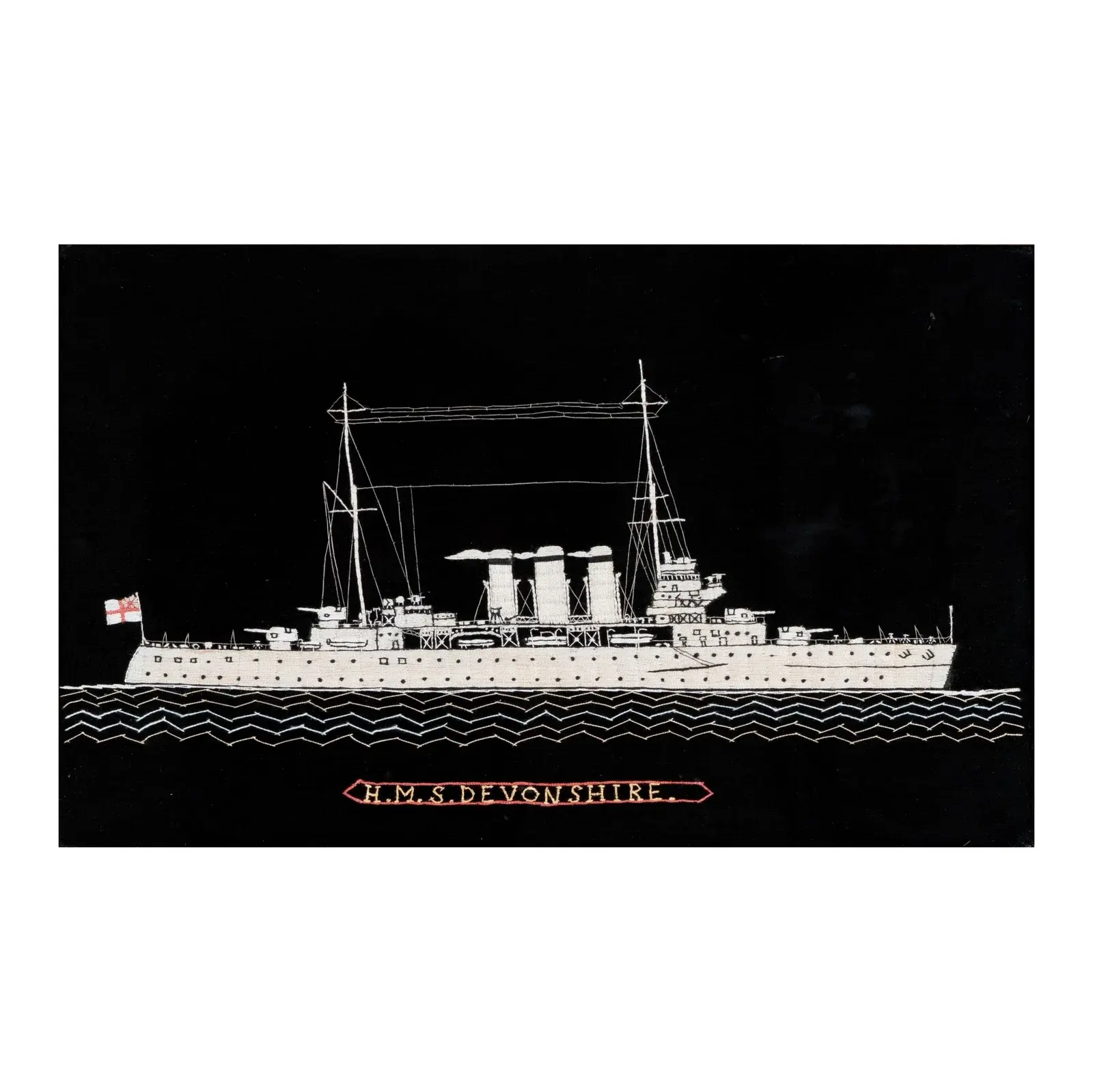 A HMS Devonshire Sailor Work