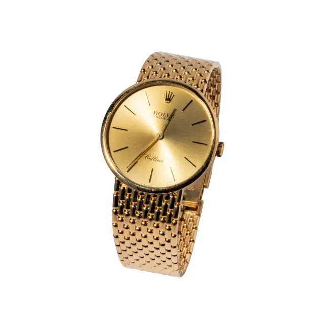 Rolex Cellini 3833 18 Karat Yellow Gold Watch