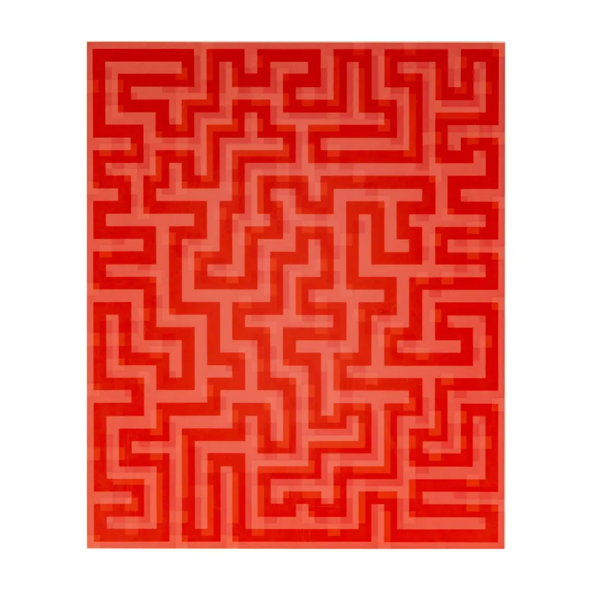 Anni Albers, American/German, 1899-1994, Red Meander