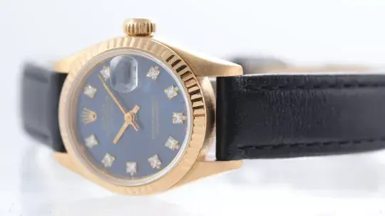 Ladies Rolex Datejust 26 18ct Yellow Gold Ref 69178 with Box From 1989