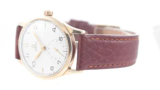 Vintage Omega Dress Watch 9ct Gold Ref 13322 Circa 1947