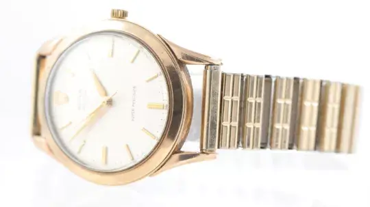 Vintage Rolex Perpetual Super Precision 9ct Gold 1959