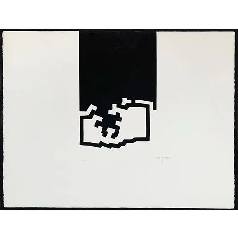 Eduardo Chillida - Serigrafía "Sin Título"