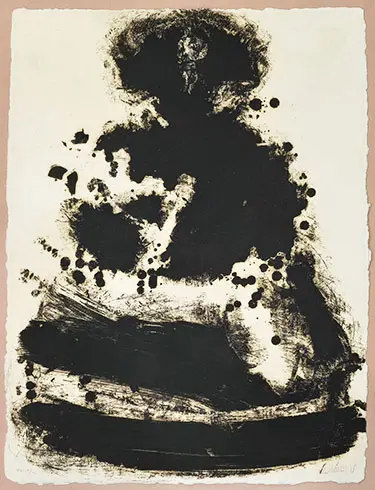 Manolo Valdés - Grabado al Aguafuerte con Collage "Las Meninas" VIII
