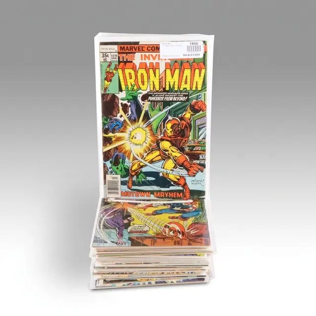 Bronze Age Marvel Comic Books Featuring “Captain America” and “Iron Man”