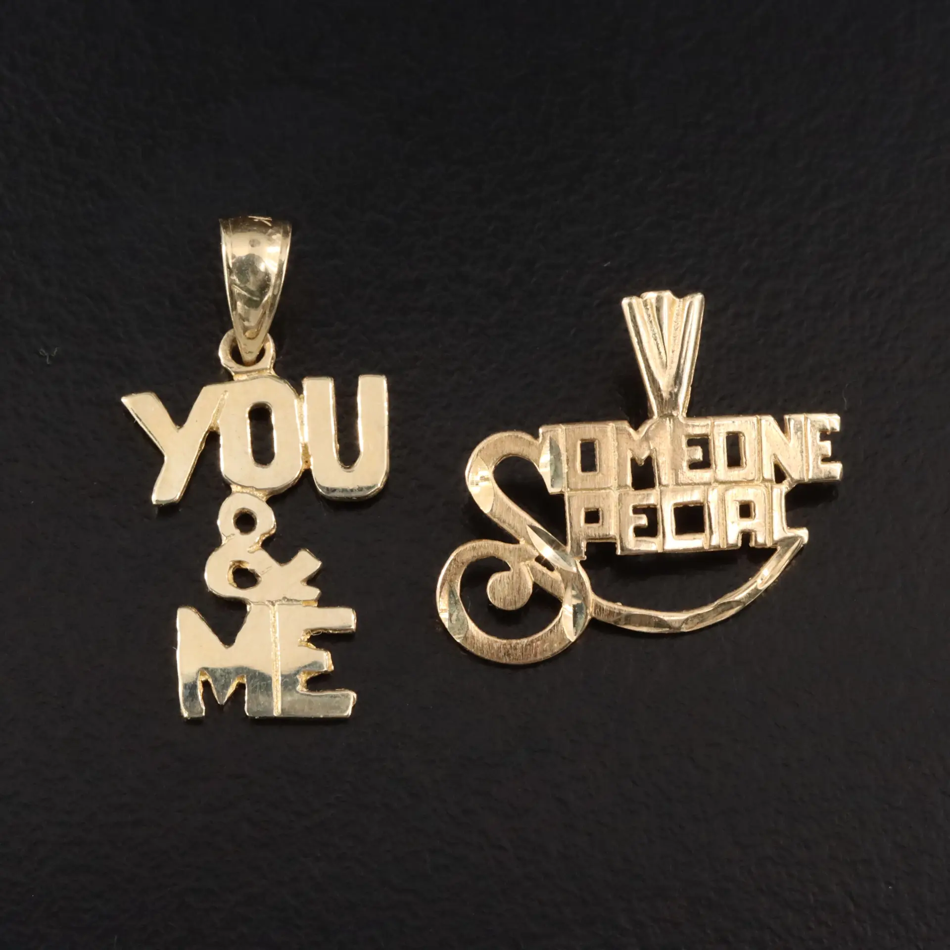 14K Sentimental Pendants Including Michael Anthony