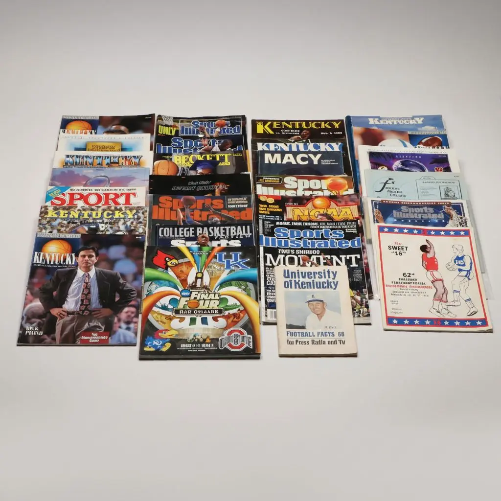 Super Bowl XXIII Official Game Program with More NFL and NBA Magazines