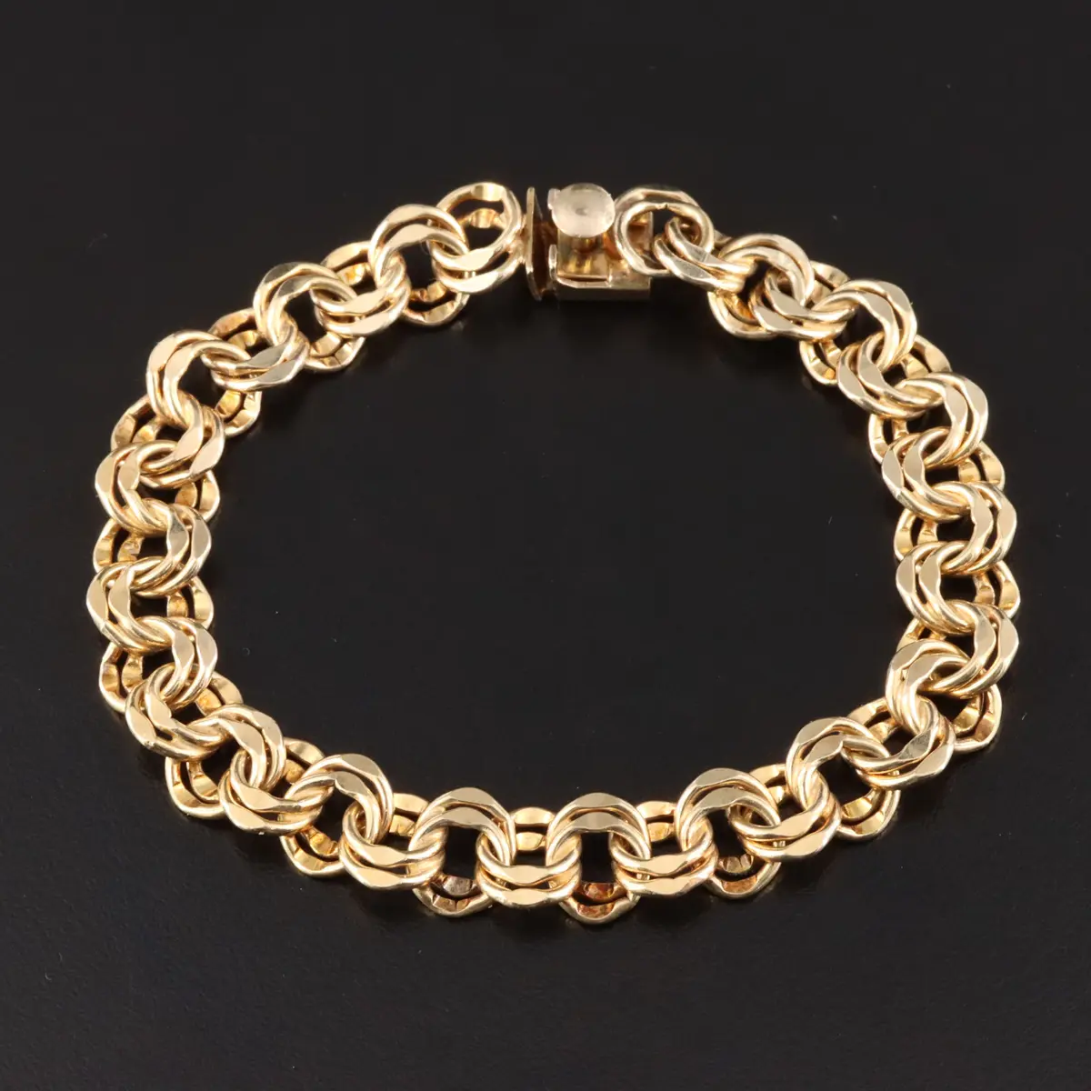 Gold-Filled Garibaldi Chain Bracelet