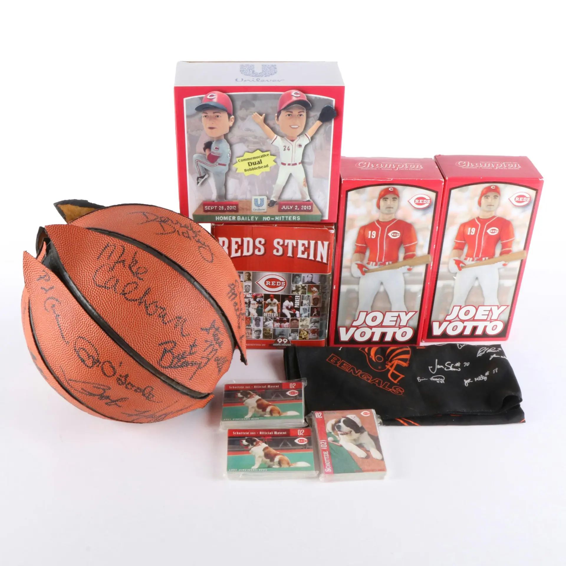 Cincinnati Baseball, Football and Basketball Memorabilia