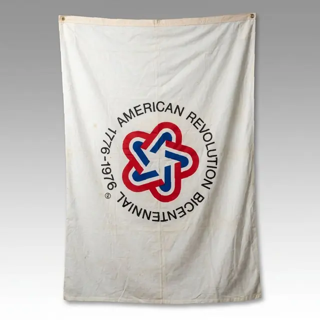 Valley Forge Flag Company American Revolution Bicentennial Flag, 1976