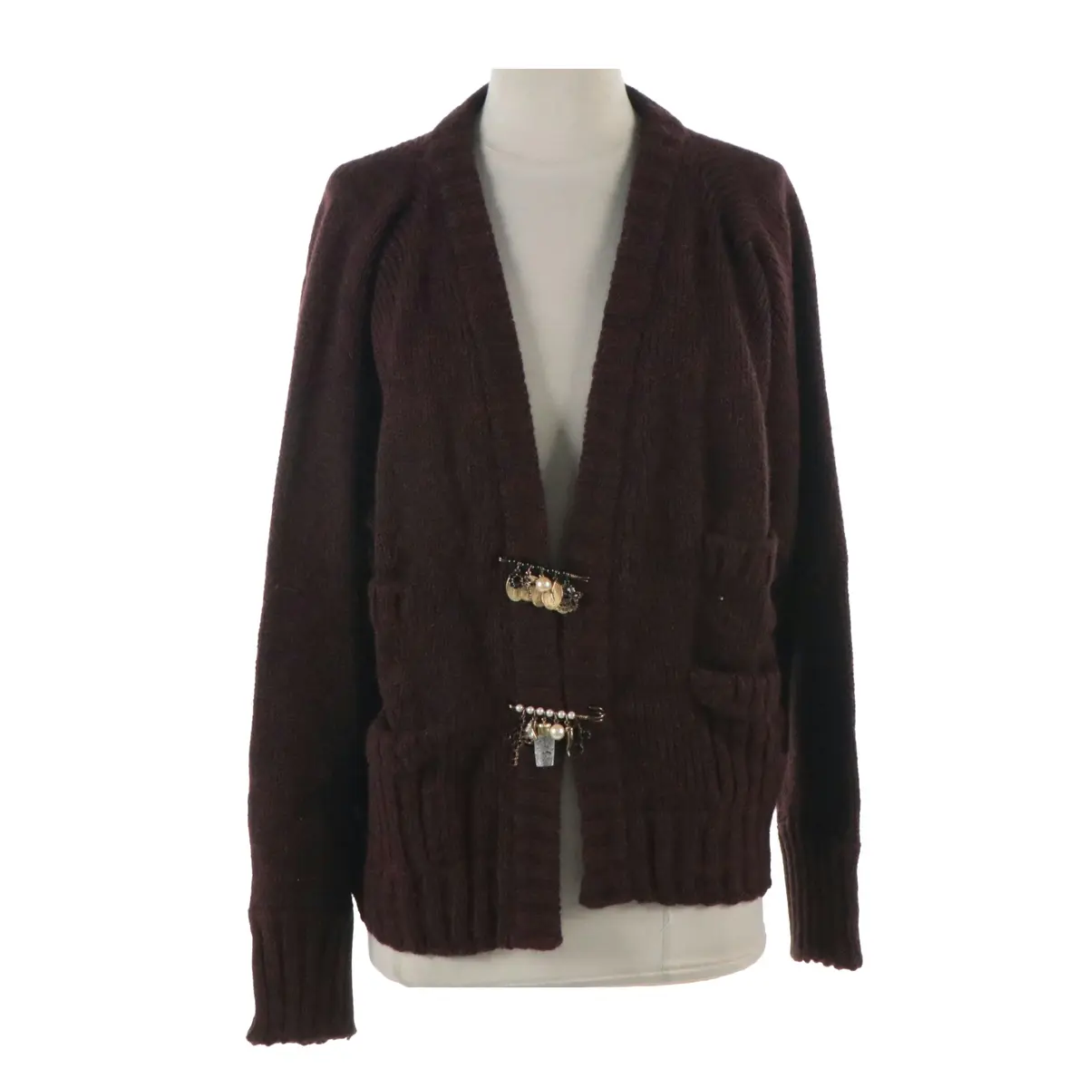 Dolce & Gabbana Embellished Knit Cardigan Sweater with Tags