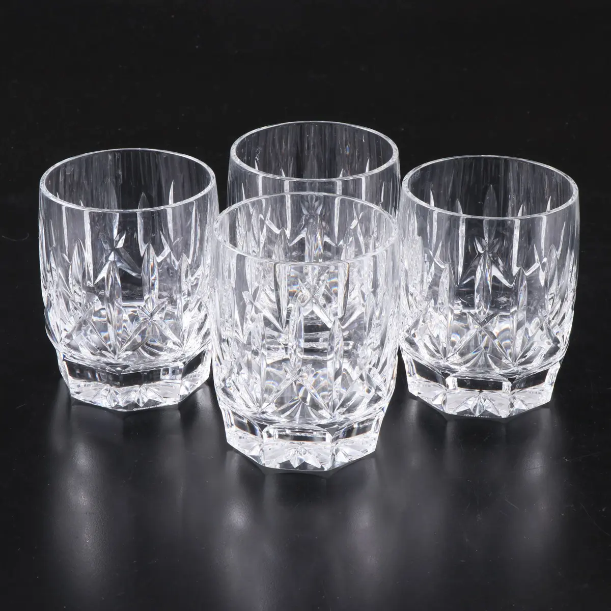 Waterford "Westhampton" Crystal Double Old Fashioned Glasses