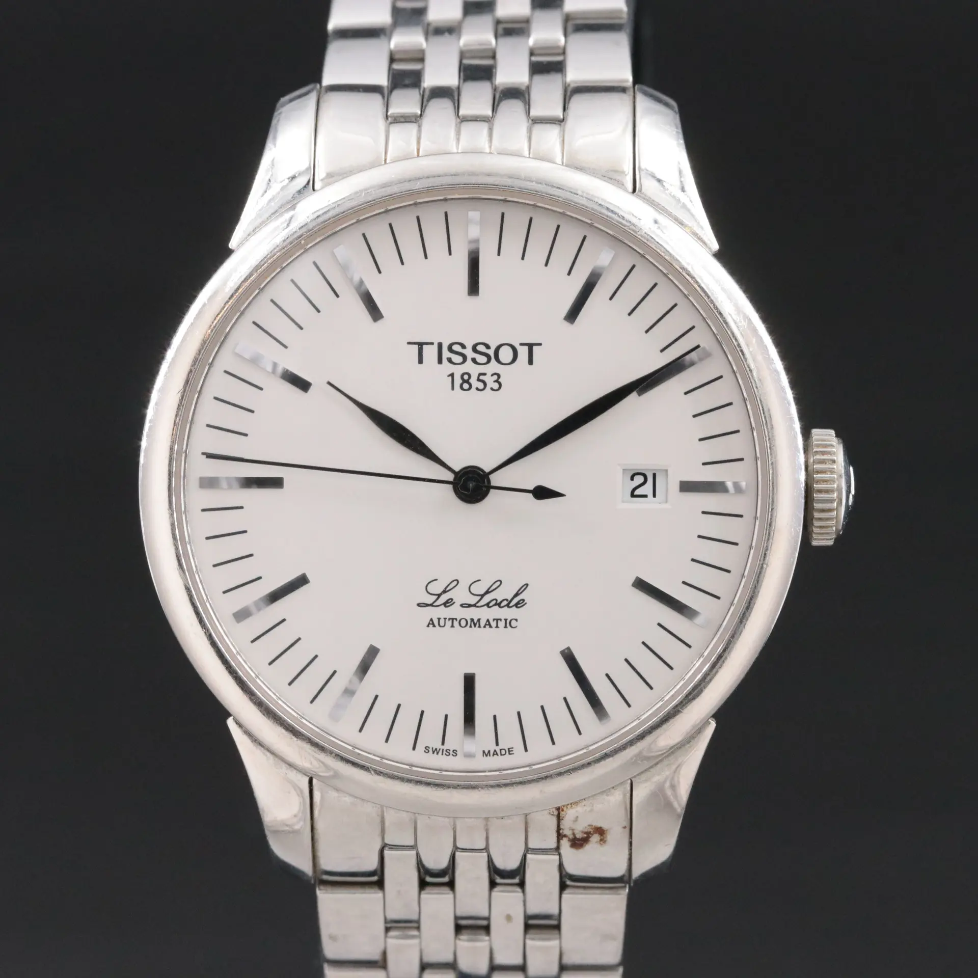 Tissot Le Locle Automatic Steel Date Watch
