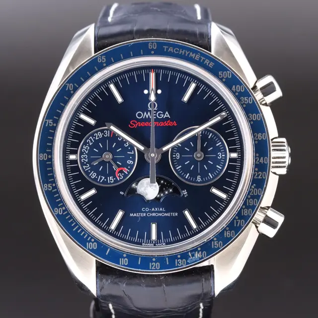 Omega Speedmaster Moonphase Chronograph Steel Automatic Watch