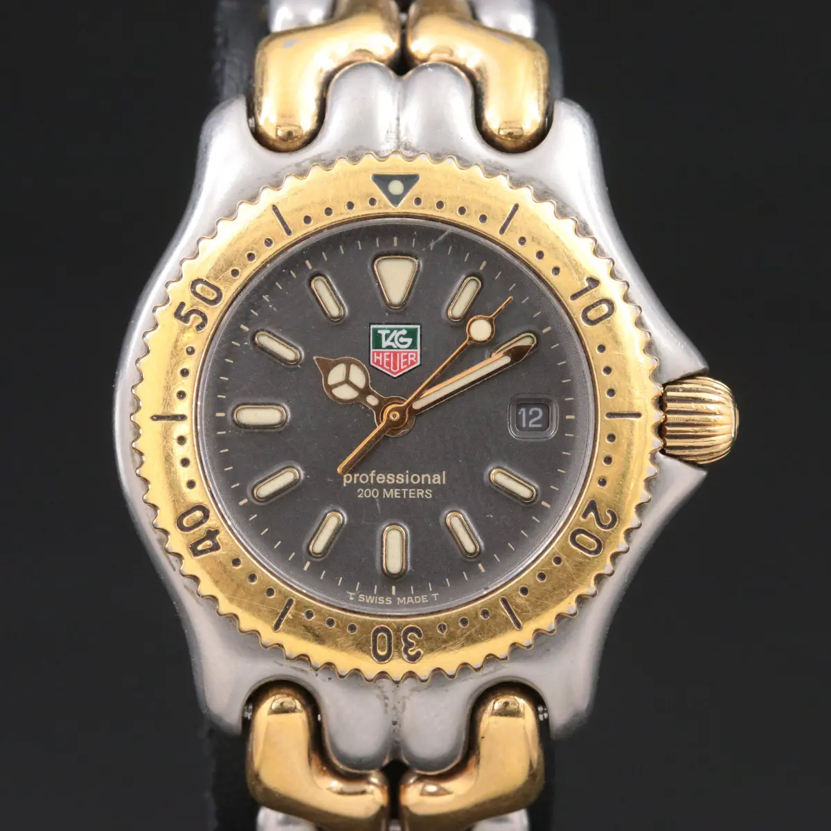 TAG Heuer S/eL Professional 200M Two Tone Swiss Quartz Watch # S95215
