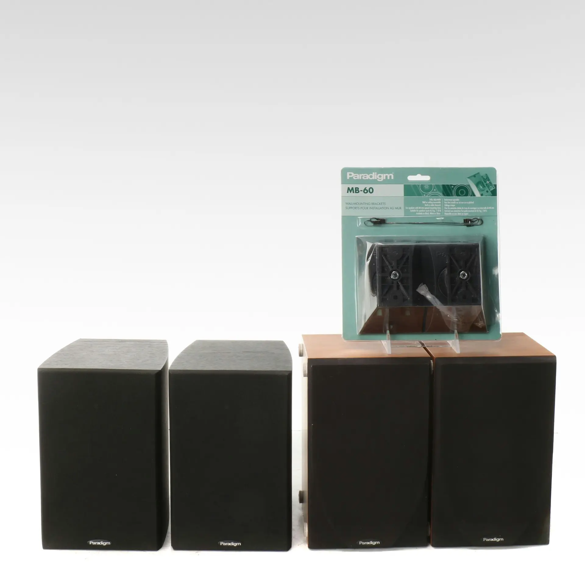 Paradigm Atom and Micro Monitor Speakers with MB-60 Brackets