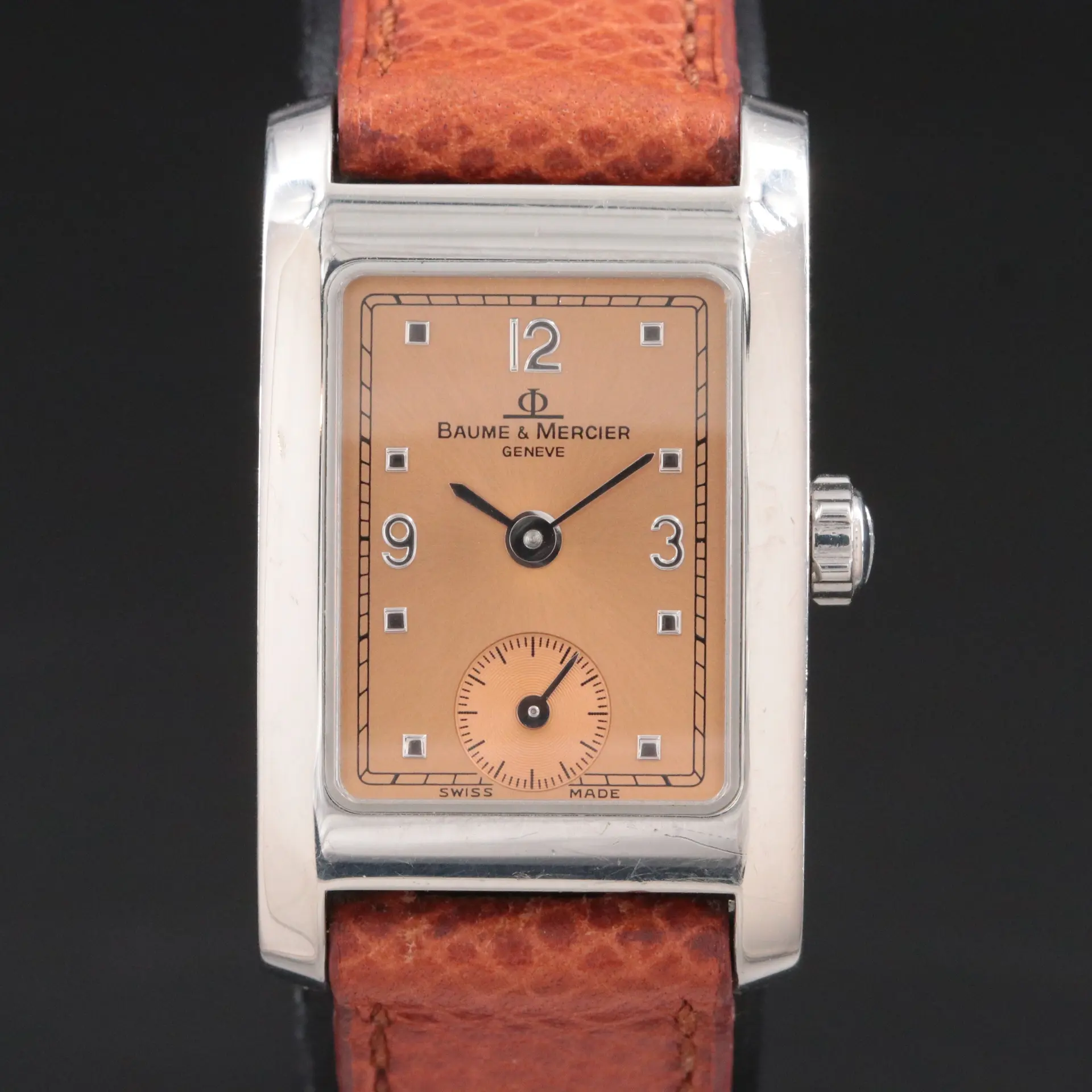 Baume & Mercier Hampton Steel Quartz Watch Model MVO45139